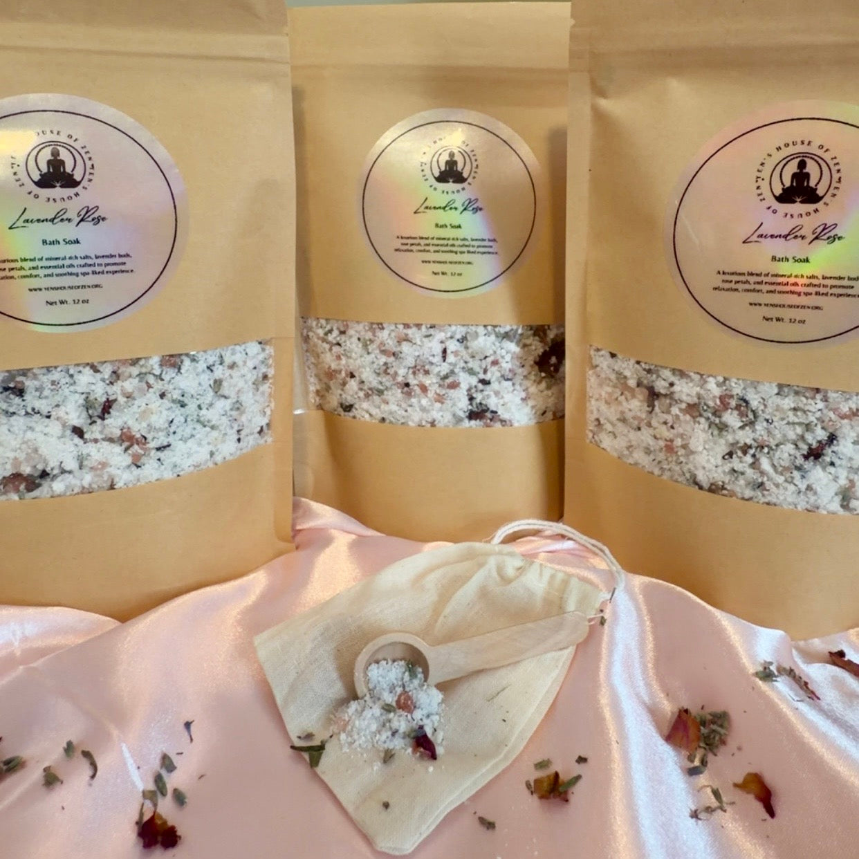 Lavender Rose Bath Soak | 12 oz