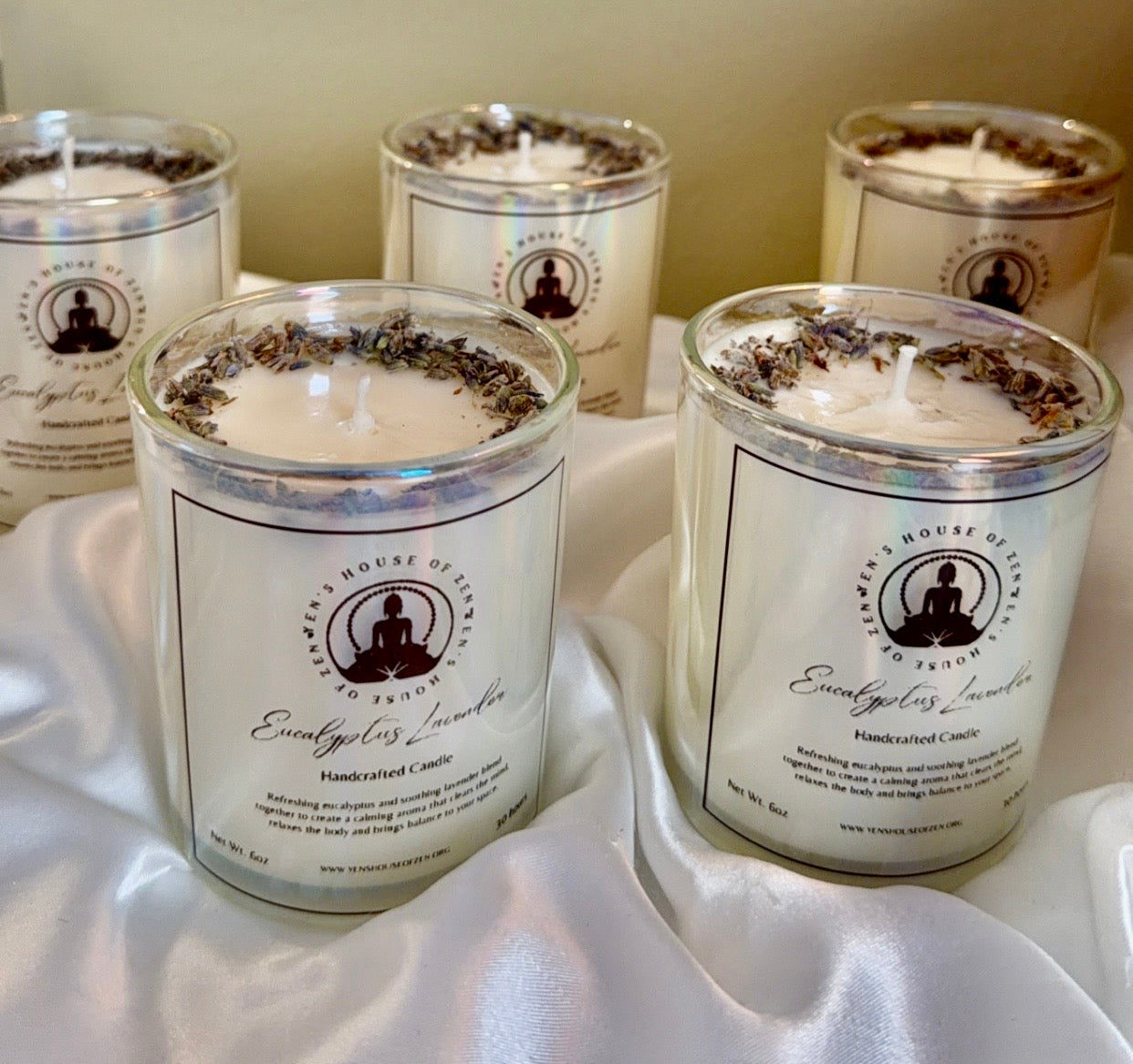 Eucalyptus Lavender | Soy Wax Candle | 6 oz