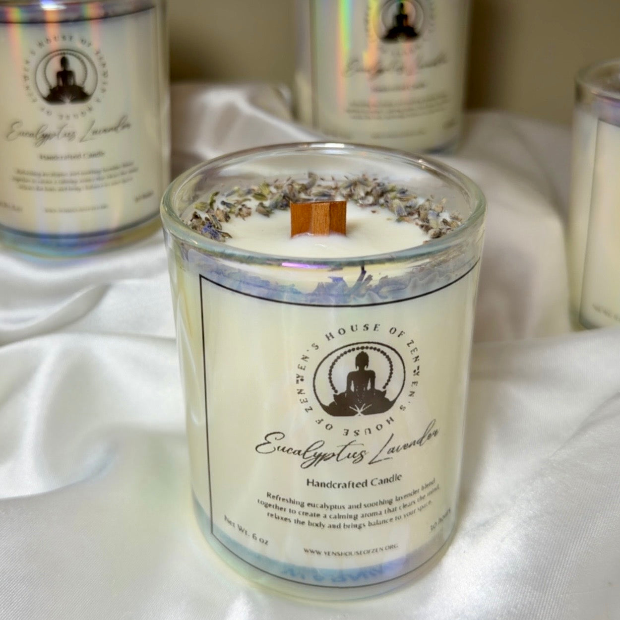 Eucalyptus Lavender Luxe| Soy Wax Candle | 6 oz