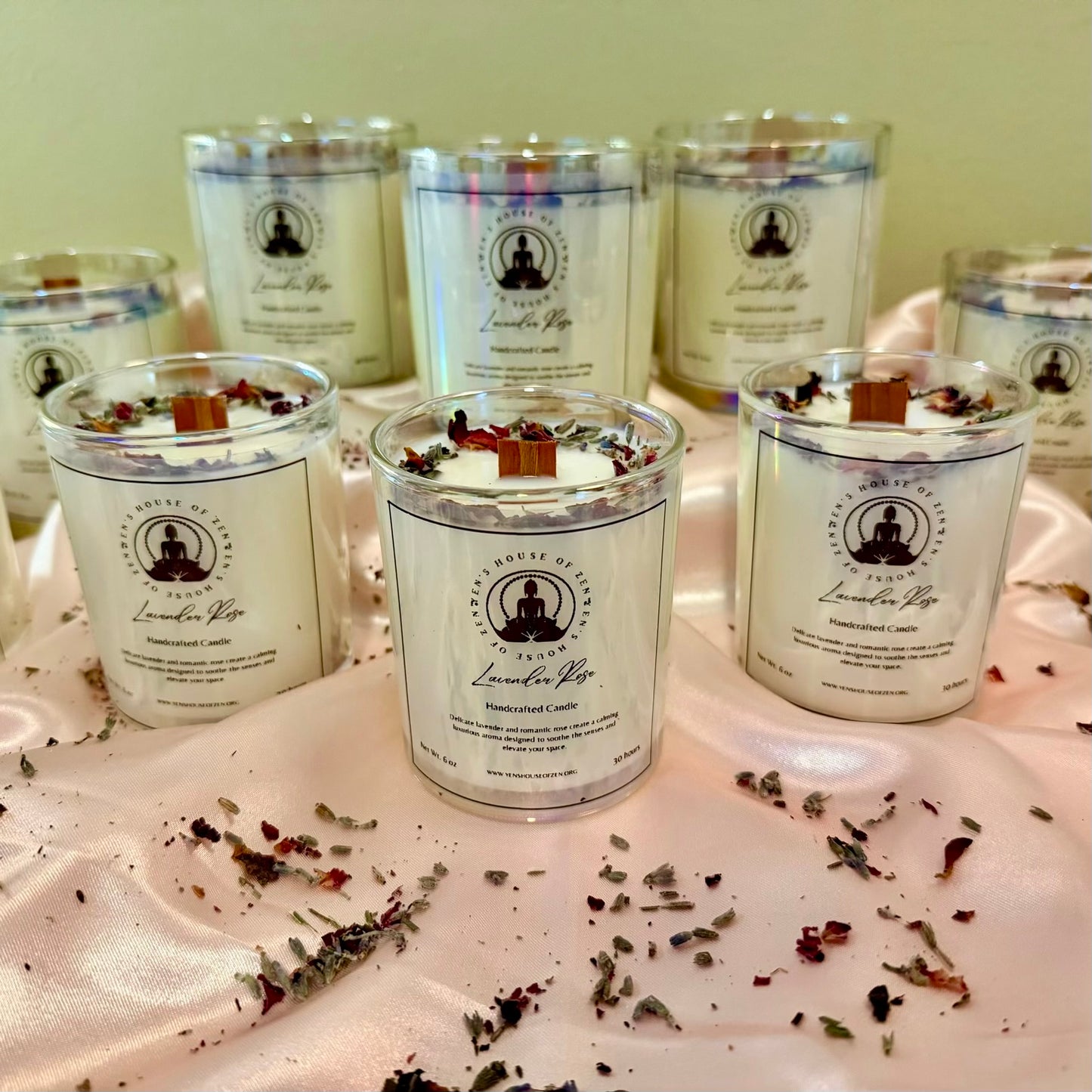 Lavender Rose Luxe | Soy Wax Candle | 6 oz
