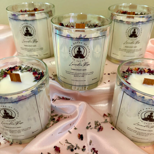 Lavender Rose Luxe | Soy Wax Candle | 8oz