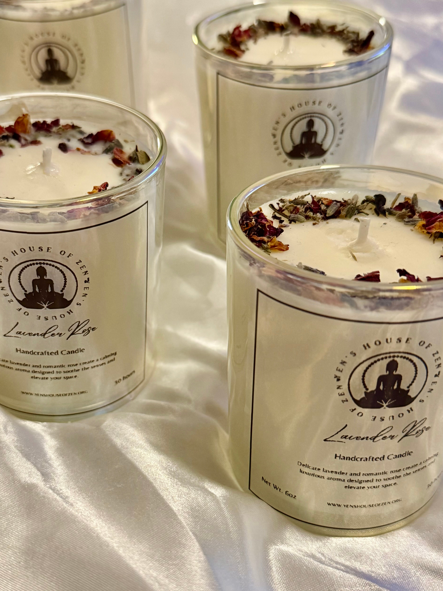 Lavender Rose | Soy Wax Candle | 6 oz